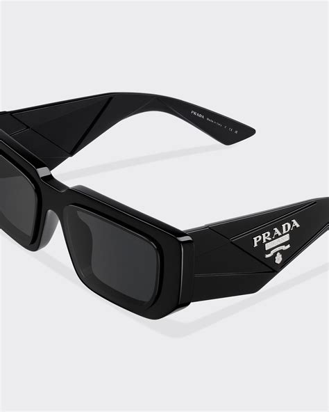 prada spr 515|Slate Gray Lenses Sunglasses With Prada Logo .